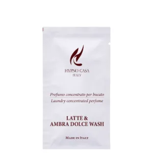 Парфум для прання Hypno Casa Wash line, "Latte & Ambra Dolce Wash" 10 мл-НОВИНКА!
